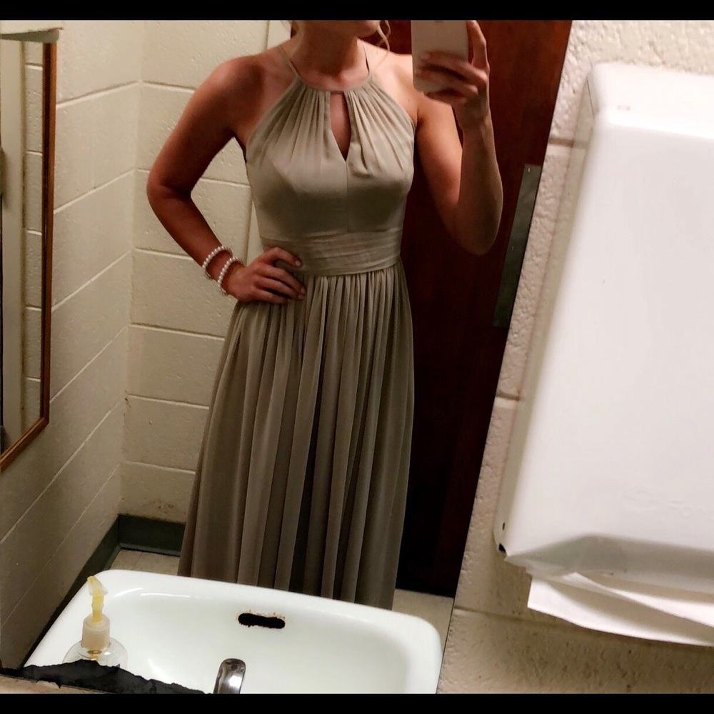 Bill Levkoff Cashmere Bridesmaid Dress Style 7002